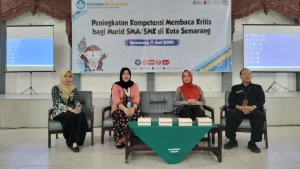 Balai Bahasa Provinsi Jawa Tengah Ajak Siswa SMA/SMK Semarang Membaca Kritis